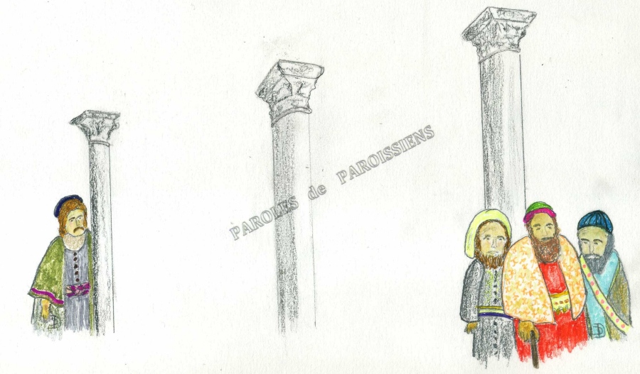 Évangile selon saint Matthieu 5,17-37
En ce temps-là, Jésus disait à ses disciples : « Ne pensez pas que je sois venu abolir la Loi ou les Prophètes : je ne suis pas venu abolir, mais accomplir. Amen, je vous le dis : Avant que le ciel et la terre disparaissent, pas un seul iota, pas un seul trait ne disparaîtra de la Loi jusqu’à ce que tout se réalise. Donc, celui qui rejettera un seul de ces plus petits commandements, et qui enseignera aux hommes à faire ainsi, sera déclaré le plus petit dans le royaume des Cieux. Mais celui qui les observera et les enseignera, celui-là sera déclaré grand dans le royaume des Cieux. Je vous le dis en effet : Si votre justice ne surpasse pas celle des scribes et des pharisiens, vous n’entrerez pas dans le royaume des Cieux.
Vous avez appris qu’il a été dit aux anciens : Tu ne commettras pas de meurtre, et si quelqu’un commet un meurtre, il devra passer en jugement. Eh bien ! moi, je vous dis : Tout homme qui se met en colère contre son frère devra passer en jugement. Si quelqu’un insulte son frère, il devra passer devant le tribunal. Si quelqu’un le traite de fou, il sera passible de la géhenne de feu. Donc, lorsque tu vas présenter ton offrande à l’autel, si, là, tu te souviens que ton frère a quelque chose contre toi, laisse ton offrande, là, devant l’autel, va d’abord te réconcilier avec ton frère, et ensuite viens présenter ton offrande. Mets-toi vite d’accord avec ton adversaire pendant que tu es en chemin avec lui, pour éviter que ton adversaire ne te livre au juge, le juge au garde, et qu’on ne te jette en prison. Amen, je te le dis : tu n’en sortiras pas avant d’avoir payé jusqu’au dernier sou.
Vous avez appris qu’il a été dit : Tu ne commettras pas d’adultère. Eh bien ! moi, je vous dis : Tout homme qui regarde une femme avec convoitise a déjà commis l’adultère avec elle dans son cœur. Si ton œil droit entraîne ta chute, arrache-le et jette-le loin de toi, car mieux vaut pour toi perdre un de tes membres que d’avoir ton corps tout entier jeté dans la géhenne. Et si ta main droite entraîne ta chute, coupe-la et jette-la loin de toi, car mieux vaut pour toi perdre un de tes membres que d’avoir ton corps tout entier qui s’en aille dans la géhenne. Il a été dit également : Si quelqu’un renvoie sa femme, qu’il lui donne un acte de répudiation. Eh bien ! moi, je vous dis : Tout homme qui renvoie sa femme, sauf en cas d’union illégitime, la pousse à l’adultère ; et si quelqu’un épouse une femme renvoyée, il est adultère.
Vous avez encore appris qu’il a été dit aux anciens : Tu ne manqueras pas à tes serments, mais tu t’acquitteras de tes serments envers le Seigneur. Eh bien ! moi, je vous dis de ne pas jurer du tout, ni par le ciel, car c’est le trône de Dieu, ni par la terre, car elle est son marchepied, ni par Jérusalem, car elle est la Ville du grand Roi. Et ne jure pas non plus sur ta tête, parce que tu ne peux pas rendre un seul de tes cheveux blanc ou noir.
Que votre parole soit ‘oui’, si c’est ‘oui’, ‘non’, si c’est ‘non’. Ce qui est en plus vient du Mauvais. »
http://croire.la-croix.com/Paroisses/Textes-du-dimanche/2017/6e-dimanche-ordinaire-dimanche-12-fevrier-2017/Au-dela-de-la-loi Évangile selon saint Matthieu 5,17-37
En ce temps-là, Jésus disait à ses disciples : « Ne pensez pas que je sois venu abolir la Loi ou les Prophètes : je ne suis pas venu abolir, mais accomplir. Amen, je vous le dis : Avant que le ciel et la terre disparaissent, pas un seul iota, pas un seul trait ne disparaîtra de la Loi jusqu’à ce que tout se réalise. Donc, celui qui rejettera un seul de ces plus petits commandements, et qui enseignera aux hommes à faire ainsi, sera déclaré le plus petit dans le royaume des Cieux. Mais celui qui les observera et les enseignera, celui-là sera déclaré grand dans le royaume des Cieux. Je vous le dis en effet : Si votre justice ne surpasse pas celle des scribes et des pharisiens, vous n’entrerez pas dans le royaume des Cieux.
Vous avez appris qu’il a été dit aux anciens : Tu ne commettras pas de meurtre, et si quelqu’un commet un meurtre, il devra passer en jugement. Eh bien ! moi, je vous dis : Tout homme qui se met en colère contre son frère devra passer en jugement. Si quelqu’un insulte son frère, il devra passer devant le tribunal. Si quelqu’un le traite de fou, il sera passible de la géhenne de feu. Donc, lorsque tu vas présenter ton offrande à l’autel, si, là, tu te souviens que ton frère a quelque chose contre toi, laisse ton offrande, là, devant l’autel, va d’abord te réconcilier avec ton frère, et ensuite viens présenter ton offrande. Mets-toi vite d’accord avec ton adversaire pendant que tu es en chemin avec lui, pour éviter que ton adversaire ne te livre au juge, le juge au garde, et qu’on ne te jette en prison. Amen, je te le dis : tu n’en sortiras pas avant d’avoir payé jusqu’au dernier sou.
Vous avez appris qu’il a été dit : Tu ne commettras pas d’adultère. Eh bien ! moi, je vous dis : Tout homme qui regarde une femme avec convoitise a déjà commis l’adultère avec elle dans son cœur. Si ton œil droit entraîne ta chute, arrache-le et jette-le loin de toi, car mieux vaut pour toi perdre un de tes membres que d’avoir ton corps tout entier jeté dans la géhenne. Et si ta main droite entraîne ta chute, coupe-la et jette-la loin de toi, car mieux vaut pour toi perdre un de tes membres que d’avoir ton corps tout entier qui s’en aille dans la géhenne. Il a été dit également : Si quelqu’un renvoie sa femme, qu’il lui donne un acte de répudiation. Eh bien ! moi, je vous dis : Tout homme qui renvoie sa femme, sauf en cas d’union illégitime, la pousse à l’adultère ; et si quelqu’un épouse une femme renvoyée, il est adultère.
Vous avez encore appris qu’il a été dit aux anciens : Tu ne manqueras pas à tes serments, mais tu t’acquitteras de tes serments envers le Seigneur. Eh bien ! moi, je vous dis de ne pas jurer du tout, ni par le ciel, car c’est le trône de Dieu, ni par la terre, car elle est son marchepied, ni par Jérusalem, car elle est la Ville du grand Roi. Et ne jure pas non plus sur ta tête, parce que tu ne peux pas rendre un seul de tes cheveux blanc ou noir.
Que votre parole soit ‘oui’, si c’est ‘oui’, ‘non’, si c’est ‘non’. Ce qui est en plus vient du Mauvais. »
http://croire.la-croix.com/Paroisses/Textes-du-dimanche/2017/6e-dimanche-ordinaire-dimanche-12-fevrier-2017/Au-dela-de-la-loi
