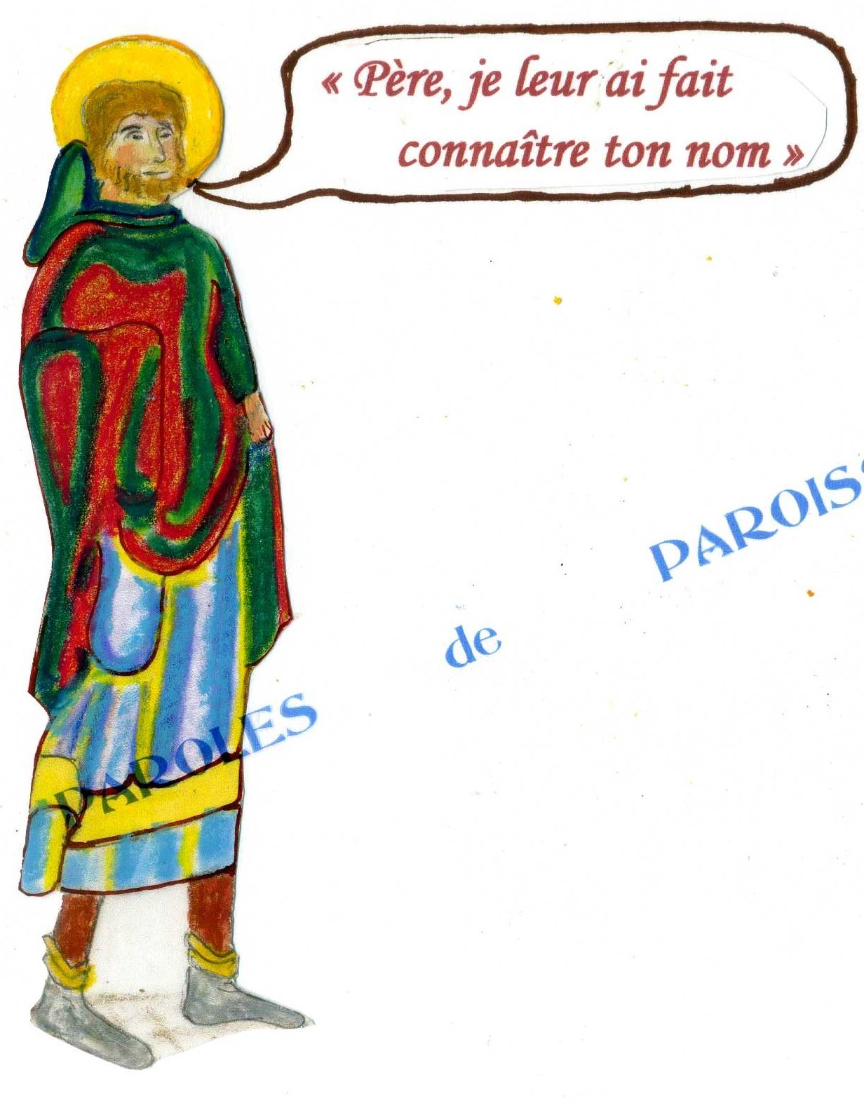 Évangile selon saint Jean 17,20-26
En ce temps-là, les yeux levés au ciel, Jésus priait ainsi?: « Père saint, je ne prie pas seulement pour ceux qui sont là, mais encore pour ceux qui, grâce à leur parole, croiront en moi. Que tous soient un, comme toi, Père, tu es en moi, et moi en toi. Qu’ils soient un en nous, eux aussi, pour que le monde croie que tu m’as envoyé. Et moi, je leur ai donné la gloire que tu m’as donnée, pour qu’ils soient un comme nous sommes UN : moi en eux, et toi en moi. Qu’ils deviennent ainsi parfaitement un, afin que le monde sache que tu m’as envoyé, et que tu les as aimés comme tu m’as aimé. Père, ceux que tu m’as donnés, je veux que là où je suis, ils soient eux aussi avec moi, et qu’ils contemplent ma gloire, celle que tu m’as donnée parce que tu m’as aimé avant la fondation du monde. Père juste, le monde ne t’a pas connu, mais moi je t’ai connu, et ceux-ci ont reconnu que tu m’as envoyé. Je leur ai fait connaître ton nom, et je le ferai connaître, pour que l’amour dont tu m’as aimé soit en eux, et que moi aussi, je sois en eux. »
https://croire.la-croix.com/Definitions/Bible/Septieme-dimanche-temps-pascal-C-2019-05-27-1701024770?&PMID=e348e601552cd5118ec442ce0b9c13cf
Commentaire d'Agnès von Kirchbach Évangile selon saint Jean 17,20-26
En ce temps-là, les yeux levés au ciel, Jésus priait ainsi?: « Père saint, je ne prie pas seulement pour ceux qui sont là, mais encore pour ceux qui, grâce à leur parole, croiront en moi. Que tous soient un, comme toi, Père, tu es en moi, et moi en toi. Qu’ils soient un en nous, eux aussi, pour que le monde croie que tu m’as envoyé. Et moi, je leur ai donné la gloire que tu m’as donnée, pour qu’ils soient un comme nous sommes UN : moi en eux, et toi en moi. Qu’ils deviennent ainsi parfaitement un, afin que le monde sache que tu m’as envoyé, et que tu les as aimés comme tu m’as aimé. Père, ceux que tu m’as donnés, je veux que là où je suis, ils soient eux aussi avec moi, et qu’ils contemplent ma gloire, celle que tu m’as donnée parce que tu m’as aimé avant la fondation du monde. Père juste, le monde ne t’a pas connu, mais moi je t’ai connu, et ceux-ci ont reconnu que tu m’as envoyé. Je leur ai fait connaître ton nom, et je le ferai connaître, pour que l’amour dont tu m’as aimé soit en eux, et que moi aussi, je sois en eux. »
https://croire.la-croix.com/Definitions/Bible/Septieme-dimanche-temps-pascal-C-2019-05-27-1701024770?&PMID=e348e601552cd5118ec442ce0b9c13cf
Commentaire d'Agnès von Kirchbach