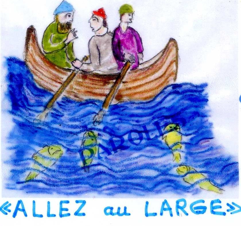 Évangile selon Luc 5,1-11
En ce temps-là, la foule se pressait autour de Jésus pour écouter la parole de Dieu, tandis qu’il se tenait au bord du lac de Génésareth. Il vit deux barques qui se trouvaient au bord du lac ; les pêcheurs en étaient descendus et lavaient leurs filets. Jésus monta dans une des barques qui appartenait à Simon, et lui demanda de s’écarter un peu du rivage. Puis il s’assit et, de la barque, il enseignait les foules. Quand il eut fini de parler, il dit à Simon : « Avance au large, et jetez vos filets pour la pêche. » Simon lui répondit : « Maître, nous avons peiné toute la nuit sans rien prendre ; mais, sur ta parole, je vais jeter les filets. » Et l’ayant fait, ils capturèrent une telle quantité de poissons que leurs filets allaient se déchirer. Ils firent signe à leurs compagnons de l’autre barque de venir les aider. Ceux-ci vinrent, et ils remplirent les deux barques, à tel point qu’elles enfonçaient. A cette vue, Simon-Pierre tomba aux genoux de Jésus, en disant : « Éloigne-toi de moi, Seigneur, car je suis un homme pécheur. » En effet, un grand effroi l’avait saisi, lui et tous ceux qui étaient avec lui, devant la quantité de poissons qu’ils avaient pêchés ; et de même Jacques et Jean, fils de Zébédée, les associés de Simon. Jésus dit à Simon : « Sois sans crainte, désormais ce sont des hommes que tu prendras. » Alors ils ramenèrent les barques au rivage et, laissant tout, ils le suivirent.
https://croire.la-croix.com/Definitions/Bible/5e-dimanche-Temps-Ordinaire-C-2019-02-04-1701000144?&PMID=0a7d05ad8eec8d9af8655bb346f91754
Commentaire du Père Gabriel Ringlet Évangile selon Luc 5,1-11
En ce temps-là, la foule se pressait autour de Jésus pour écouter la parole de Dieu, tandis qu’il se tenait au bord du lac de Génésareth. Il vit deux barques qui se trouvaient au bord du lac ; les pêcheurs en étaient descendus et lavaient leurs filets. Jésus monta dans une des barques qui appartenait à Simon, et lui demanda de s’écarter un peu du rivage. Puis il s’assit et, de la barque, il enseignait les foules. Quand il eut fini de parler, il dit à Simon : « Avance au large, et jetez vos filets pour la pêche. » Simon lui répondit : « Maître, nous avons peiné toute la nuit sans rien prendre ; mais, sur ta parole, je vais jeter les filets. » Et l’ayant fait, ils capturèrent une telle quantité de poissons que leurs filets allaient se déchirer. Ils firent signe à leurs compagnons de l’autre barque de venir les aider. Ceux-ci vinrent, et ils remplirent les deux barques, à tel point qu’elles enfonçaient. A cette vue, Simon-Pierre tomba aux genoux de Jésus, en disant : « Éloigne-toi de moi, Seigneur, car je suis un homme pécheur. » En effet, un grand effroi l’avait saisi, lui et tous ceux qui étaient avec lui, devant la quantité de poissons qu’ils avaient pêchés ; et de même Jacques et Jean, fils de Zébédée, les associés de Simon. Jésus dit à Simon : « Sois sans crainte, désormais ce sont des hommes que tu prendras. » Alors ils ramenèrent les barques au rivage et, laissant tout, ils le suivirent.
https://croire.la-croix.com/Definitions/Bible/5e-dimanche-Temps-Ordinaire-C-2019-02-04-1701000144?&PMID=0a7d05ad8eec8d9af8655bb346f91754
Commentaire du Père Gabriel Ringlet