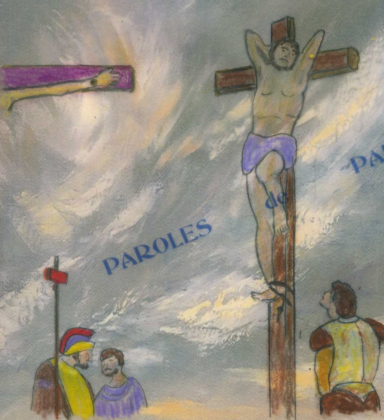Évangile selon saint Luc 23,35-43
En ce temps-là, on venait de crucifier Jésus, et le peuple restait là à observer. Les chefs tournaient Jésus en dérision et disaient : « Il en a sauvé d’autres : qu’il se sauve lui-même, s’il est le Messie de Dieu, l’Élu ! » Les soldats aussi se moquaient de lui ; s’approchant, ils lui présentaient de la boisson vinaigrée, en disant : « Si tu es le roi des Juifs, sauve-toi toi-même ! »
Il y avait aussi une inscription au-dessus de lui : « Celui-ci est le roi des Juifs. » L’un des malfaiteurs suspendus en croix l’injuriait : « N’es-tu pas le Christ ? Sauve-toi toi-même, et nous aussi ! » Mais l’autre lui fit de vifs reproches : « Tu ne crains donc pas Dieu ! Tu es pourtant un condamné, toi aussi ! Et puis, pour nous, c’est juste : après ce que nous avons fait, nous avons ce que nous méritons. Mais lui, il n’a rien fait de mal. » Et il disait : « Jésus, souviens-toi de moi quand tu viendras dans ton Royaume. » Jésus lui déclara : « Amen, je te le dis : aujourd’hui, avec moi, tu seras dans le Paradis. »
http://www.pere-gilbert-adam.org/Le-Christ-Roi-de-l-univers-C.html
Commentaire du Père Gilbert Adam Évangile selon saint Luc 23,35-43
En ce temps-là, on venait de crucifier Jésus, et le peuple restait là à observer. Les chefs tournaient Jésus en dérision et disaient : « Il en a sauvé d’autres : qu’il se sauve lui-même, s’il est le Messie de Dieu, l’Élu ! » Les soldats aussi se moquaient de lui ; s’approchant, ils lui présentaient de la boisson vinaigrée, en disant : « Si tu es le roi des Juifs, sauve-toi toi-même ! »
Il y avait aussi une inscription au-dessus de lui : « Celui-ci est le roi des Juifs. » L’un des malfaiteurs suspendus en croix l’injuriait : « N’es-tu pas le Christ ? Sauve-toi toi-même, et nous aussi ! » Mais l’autre lui fit de vifs reproches : « Tu ne crains donc pas Dieu ! Tu es pourtant un condamné, toi aussi ! Et puis, pour nous, c’est juste : après ce que nous avons fait, nous avons ce que nous méritons. Mais lui, il n’a rien fait de mal. » Et il disait : « Jésus, souviens-toi de moi quand tu viendras dans ton Royaume. » Jésus lui déclara : « Amen, je te le dis : aujourd’hui, avec moi, tu seras dans le Paradis. »
http://www.pere-gilbert-adam.org/Le-Christ-Roi-de-l-univers-C.html
Commentaire du Père Gilbert Adam