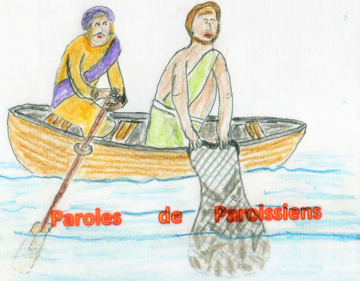Évangile selon saint Jean 21,1-19
En ce temps-là, Jésus se manifesta encore aux disciples sur le bord de la mer de Tibériade, et voici comment. Il y avait là, ensemble, Simon-Pierre, avec Thomas, appelé Didyme (c’est-à-dire Jumeau), Nathanaël, de Cana de Galilée, les fils de Zébédée, et deux autres de ses disciples. Simon-Pierre leur dit : « Je m’en vais à la pêche. » Ils lui répondent : « Nous aussi, nous allons avec toi. » Ils partirent et montèrent dans la barque ; or, cette nuit-là, ils ne prirent rien.
Au lever du jour, Jésus se tenait sur le rivage, mais les disciples ne savaient pas que c’était lui. Jésus leur dit : « Les enfants, auriez-vous quelque chose à manger ? » Ils lui répondirent : « Non. » Il leur dit : « Jetez le filet à droite de la barque, et vous trouverez. » Ils jetèrent donc le filet, et cette fois ils n’arrivaient pas à le tirer, tellement il y avait de poissons. Alors, le disciple que Jésus aimait dit à Pierre : « C’est le Seigneur ! » Quand Simon-Pierre entendit que c’était le Seigneur, il passa un vêtement, car il n’avait rien sur lui, et il se jeta à l’eau. Les autres disciples arrivèrent en barque, traînant le filet plein de poissons ; la terre n’était qu’à une centaine de mètres. Une fois descendus à terre, ils aperçoivent, disposé là, un feu de braise avec du poisson posé dessus, et du pain. Jésus leur dit : « Apportez donc de ces poissons que vous venez de prendre. » Simon-Pierre remonta et tira jusqu’à terre le filet plein de gros poissons : il y en avait cent cinquante-trois. Et, malgré cette quantité, le filet ne s’était pas déchiré. Jésus leur dit alors : « Venez manger. » Aucun des disciples n’osait lui demander : « Qui es-tu ? » Ils savaient que c’était le Seigneur. Jésus s’approche ; il prend le pain et le leur donne ; et de même pour le poisson. C’était la troisième fois que Jésus ressuscité d’entre les morts se manifestait à ses disciples.
Quand ils eurent mangé, Jésus dit à Simon-Pierre : « Simon, fils de Jean, m’aimes-tu vraiment, plus que ceux-ci ? » Il lui répond : « Oui, Seigneur ! Toi, tu le sais : je t’aime. » Jésus lui dit : « Sois le berger de mes agneaux. » Il lui dit une deuxième fois : « Simon, fils de Jean, m’aimes-tu vraiment? » Il lui répond : « Oui, Seigneur ! Toi, tu le sais : je t’aime. » Jésus lui dit : « Sois le pasteur de mes brebis. » Il lui dit, pour la troisième fois : « Simon, fils de Jean, m’aimes-tu ? » Pierre fut peiné parce que, la troisième fois, Jésus lui demandait : « M’aimes-tu ? » Il lui répond : « Seigneur, toi, tu sais tout : tu sais bien que je t’aime. » Jésus lui dit : « Sois le berger de mes brebis. Amen, amen, je te le dis : quand tu étais jeune, tu mettais ta ceinture toi-même pour aller là où tu voulais ; quand tu seras vieux, tu étendras les mains, et c’est un autre qui te mettra ta ceinture, pour t’emmener là où tu ne voudrais pas aller. » Jésus disait cela pour signifier par quel genre de mort Pierre rendrait gloire à Dieu. Sur ces mots, il lui dit : « Suis-moi. »
https://dimancheprochain.org/9895-3eme-dimanche-de-paques-c/ Évangile selon saint Jean 21,1-19
En ce temps-là, Jésus se manifesta encore aux disciples sur le bord de la mer de Tibériade, et voici comment. Il y avait là, ensemble, Simon-Pierre, avec Thomas, appelé Didyme (c’est-à-dire Jumeau), Nathanaël, de Cana de Galilée, les fils de Zébédée, et deux autres de ses disciples. Simon-Pierre leur dit : « Je m’en vais à la pêche. » Ils lui répondent : « Nous aussi, nous allons avec toi. » Ils partirent et montèrent dans la barque ; or, cette nuit-là, ils ne prirent rien.
Au lever du jour, Jésus se tenait sur le rivage, mais les disciples ne savaient pas que c’était lui. Jésus leur dit : « Les enfants, auriez-vous quelque chose à manger ? » Ils lui répondirent : « Non. » Il leur dit : « Jetez le filet à droite de la barque, et vous trouverez. » Ils jetèrent donc le filet, et cette fois ils n’arrivaient pas à le tirer, tellement il y avait de poissons. Alors, le disciple que Jésus aimait dit à Pierre : « C’est le Seigneur ! » Quand Simon-Pierre entendit que c’était le Seigneur, il passa un vêtement, car il n’avait rien sur lui, et il se jeta à l’eau. Les autres disciples arrivèrent en barque, traînant le filet plein de poissons ; la terre n’était qu’à une centaine de mètres. Une fois descendus à terre, ils aperçoivent, disposé là, un feu de braise avec du poisson posé dessus, et du pain. Jésus leur dit : « Apportez donc de ces poissons que vous venez de prendre. » Simon-Pierre remonta et tira jusqu’à terre le filet plein de gros poissons : il y en avait cent cinquante-trois. Et, malgré cette quantité, le filet ne s’était pas déchiré. Jésus leur dit alors : « Venez manger. » Aucun des disciples n’osait lui demander : « Qui es-tu ? » Ils savaient que c’était le Seigneur. Jésus s’approche ; il prend le pain et le leur donne ; et de même pour le poisson. C’était la troisième fois que Jésus ressuscité d’entre les morts se manifestait à ses disciples.
Quand ils eurent mangé, Jésus dit à Simon-Pierre : « Simon, fils de Jean, m’aimes-tu vraiment, plus que ceux-ci ? » Il lui répond : « Oui, Seigneur ! Toi, tu le sais : je t’aime. » Jésus lui dit : « Sois le berger de mes agneaux. » Il lui dit une deuxième fois : « Simon, fils de Jean, m’aimes-tu vraiment? » Il lui répond : « Oui, Seigneur ! Toi, tu le sais : je t’aime. » Jésus lui dit : « Sois le pasteur de mes brebis. » Il lui dit, pour la troisième fois : « Simon, fils de Jean, m’aimes-tu ? » Pierre fut peiné parce que, la troisième fois, Jésus lui demandait : « M’aimes-tu ? » Il lui répond : « Seigneur, toi, tu sais tout : tu sais bien que je t’aime. » Jésus lui dit : « Sois le berger de mes brebis. Amen, amen, je te le dis : quand tu étais jeune, tu mettais ta ceinture toi-même pour aller là où tu voulais ; quand tu seras vieux, tu étendras les mains, et c’est un autre qui te mettra ta ceinture, pour t’emmener là où tu ne voudrais pas aller. » Jésus disait cela pour signifier par quel genre de mort Pierre rendrait gloire à Dieu. Sur ces mots, il lui dit : « Suis-moi. »
https://dimancheprochain.org/9895-3eme-dimanche-de-paques-c/