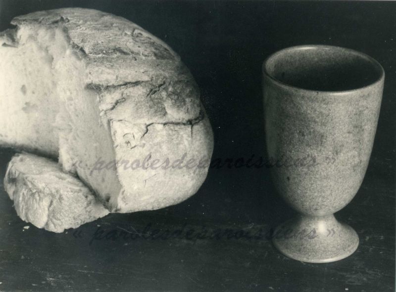 Evangile selon saint Luc 9, 11b-17
En ce temps-là, Jésus parlait aux foules du règne de Dieu, et guérissait ceux qui en avaient besoin. Le jour commençait à baisser. Alors les Douze s'approchèrent de lui et lui dirent : « Renvoie cette foule : qu'ils aillent dans les villages et les campagnes des environs afin d'y loger et de trouver des vivres; ici nous sommes dans un endroit désert. » Mais il leur dit : « Donnez-leur vous-mêmes à manger. » Ils répondirent : « Nous n'avons pas plus de cinq pains et deux poissons. À moins peut-être d'aller nous-mêmes acheter de la nourriture pour tout ce peuple. » Il y avait environ cinq mille hommes. Jésus dit à ses disciples : « Faites-les asseoir par groupes de cinquante environ. » Ils exécutèrent cette demande et firent asseoir tout le monde. Jésus prit les cinq pains et les deux poissons, et, levant les yeux au ciel, il prononça la bénédiction sur eux, les rompit et les donna à ses disciples pour qu'ils les distribuent à la foule. Ils mangèrent et ils furent tous rassasiés; puis on ramassa les morceaux qui leur restaient : cela faisait douze paniers.
http://www.croire.com/Textes-du-dimanche/2016/Saint-Sacrement-dimanche-29-mai-2016/Le-scandale-de-la-croix Evangile selon saint Luc 9, 11b-17
En ce temps-là, Jésus parlait aux foules du règne de Dieu, et guérissait ceux qui en avaient besoin. Le jour commençait à baisser. Alors les Douze s'approchèrent de lui et lui dirent : « Renvoie cette foule : qu'ils aillent dans les villages et les campagnes des environs afin d'y loger et de trouver des vivres; ici nous sommes dans un endroit désert. » Mais il leur dit : « Donnez-leur vous-mêmes à manger. » Ils répondirent : « Nous n'avons pas plus de cinq pains et deux poissons. À moins peut-être d'aller nous-mêmes acheter de la nourriture pour tout ce peuple. » Il y avait environ cinq mille hommes. Jésus dit à ses disciples : « Faites-les asseoir par groupes de cinquante environ. » Ils exécutèrent cette demande et firent asseoir tout le monde. Jésus prit les cinq pains et les deux poissons, et, levant les yeux au ciel, il prononça la bénédiction sur eux, les rompit et les donna à ses disciples pour qu'ils les distribuent à la foule. Ils mangèrent et ils furent tous rassasiés; puis on ramassa les morceaux qui leur restaient : cela faisait douze paniers.
http://www.croire.com/Textes-du-dimanche/2016/Saint-Sacrement-dimanche-29-mai-2016/Le-scandale-de-la-croix